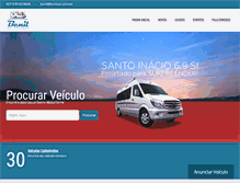 Tablet Screenshot of benilmotorhome.com.br